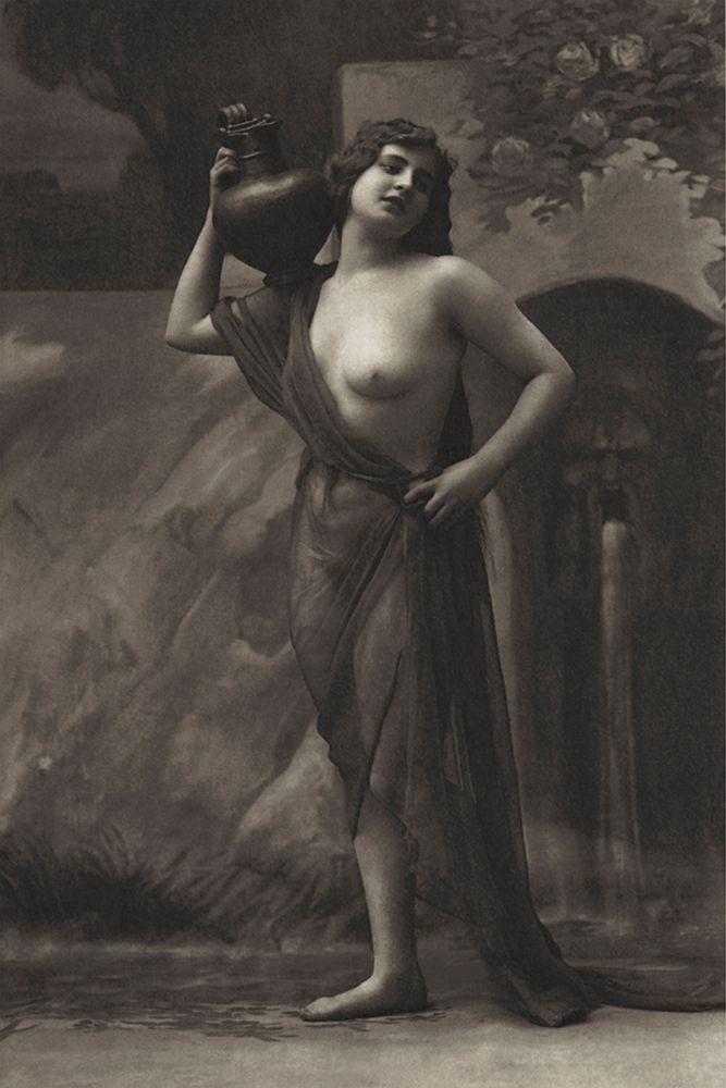 Loves Handmaiden art print by Vintage Nudes for $57.95 CAD