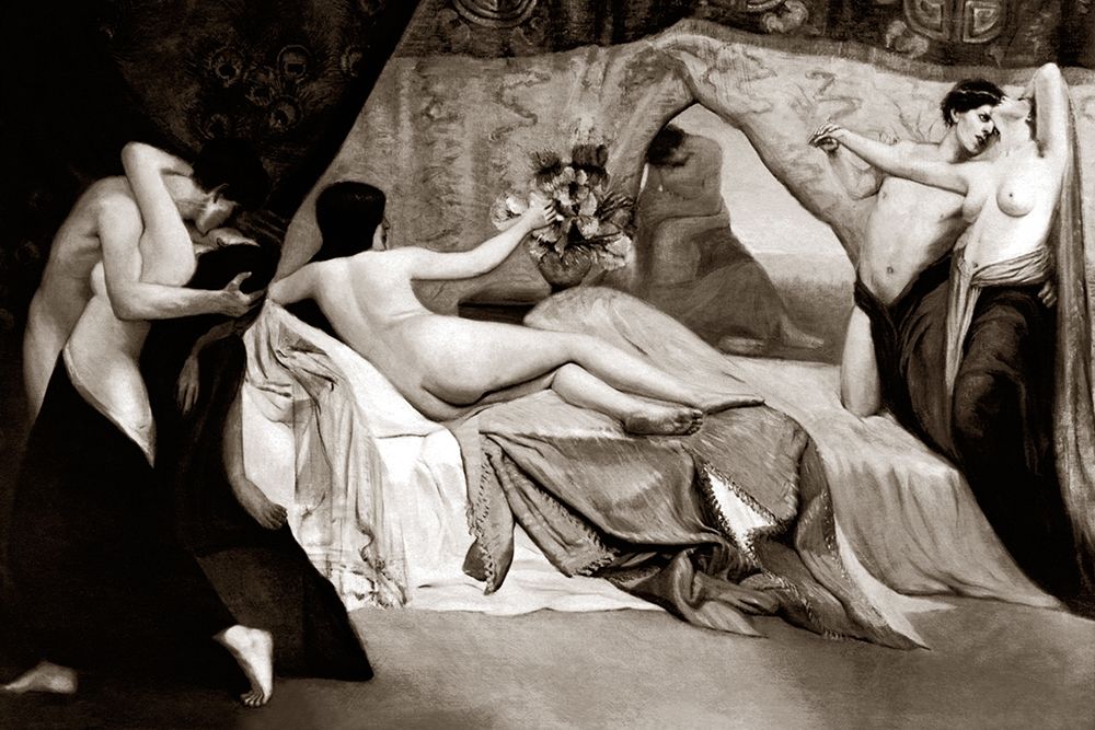 The Boudoir art print by Vintage Nudes for $57.95 CAD
