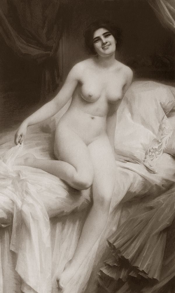 The Awakening art print by Vintage Nudes for $57.95 CAD