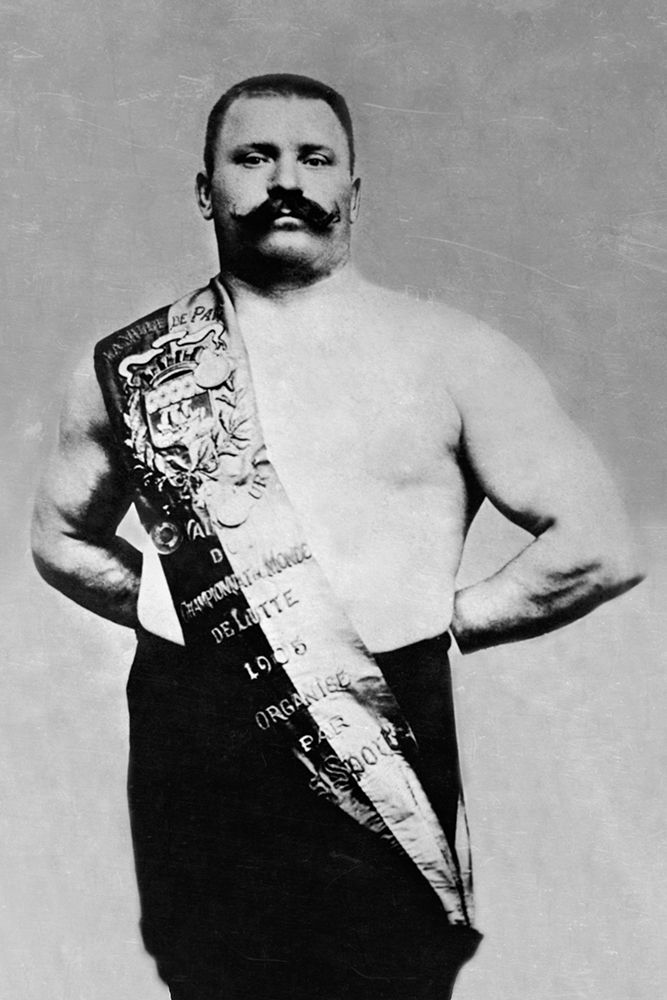 Bodybuilder Wearing Bandolier of Victory art print by Vintage Muscle Men for $57.95 CAD