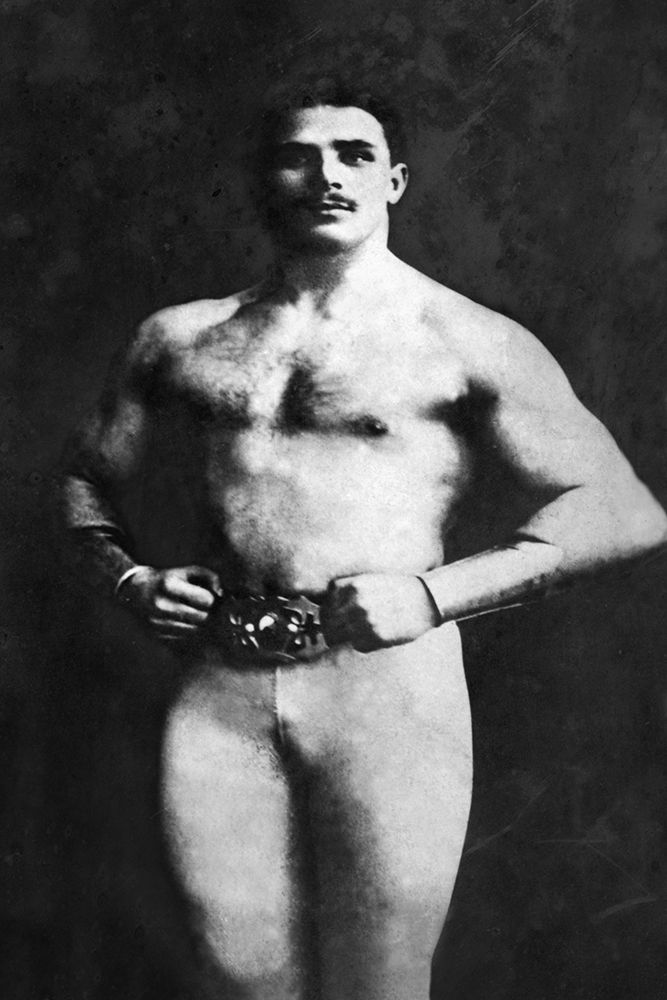 Bodybuilder in Tights art print by Vintage Muscle Men for $57.95 CAD