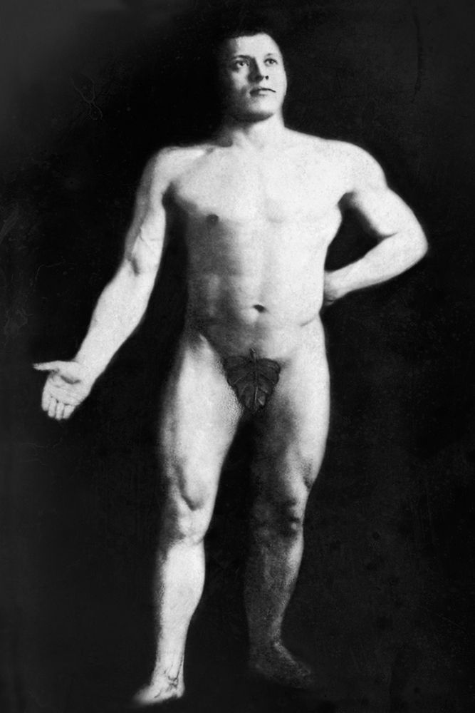 Nude Bodybuilder art print by Vintage Muscle Men for $57.95 CAD