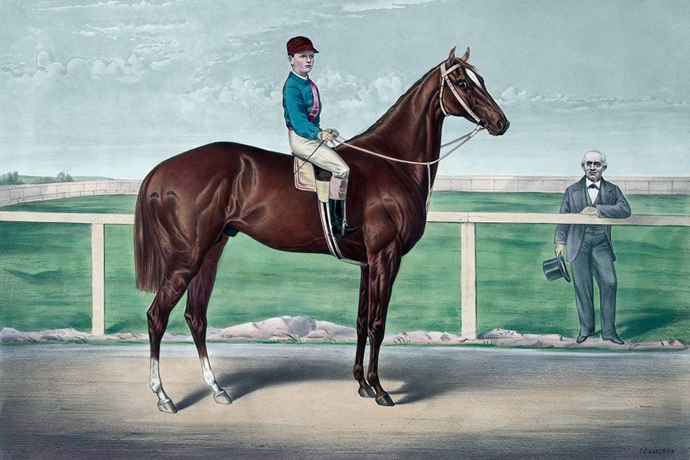 Ready for the signal art print by Currier and Ives for $57.95 CAD