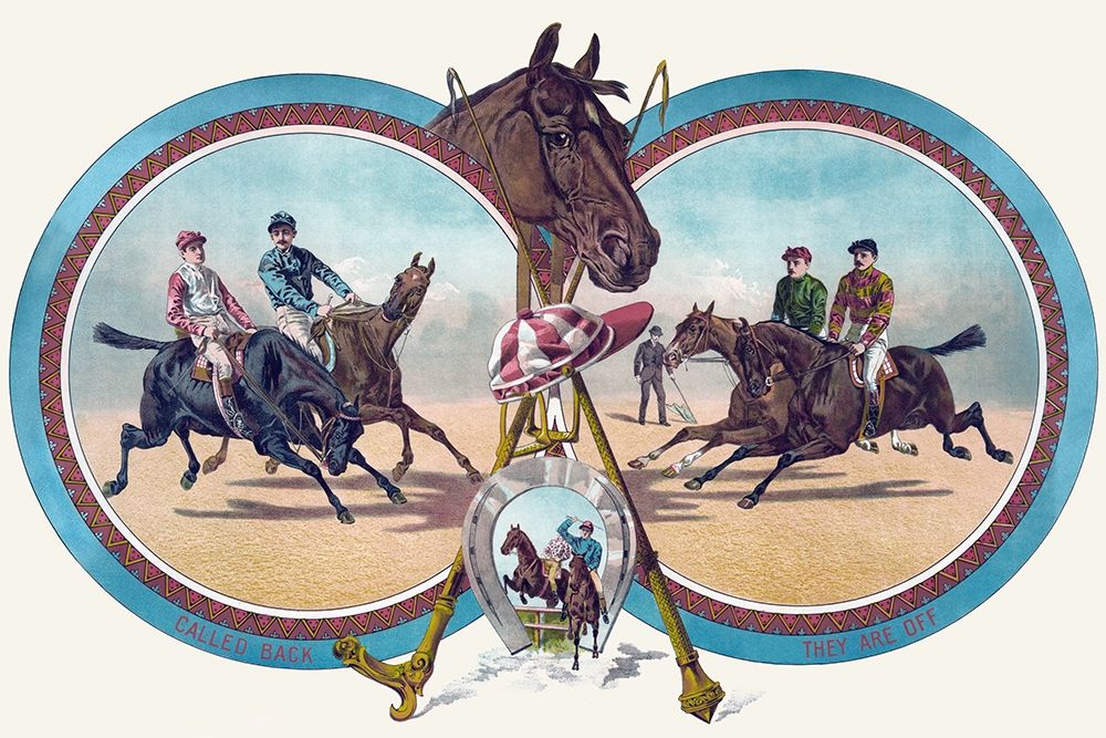 Called back. They are off art print by Krebs Litho for $57.95 CAD