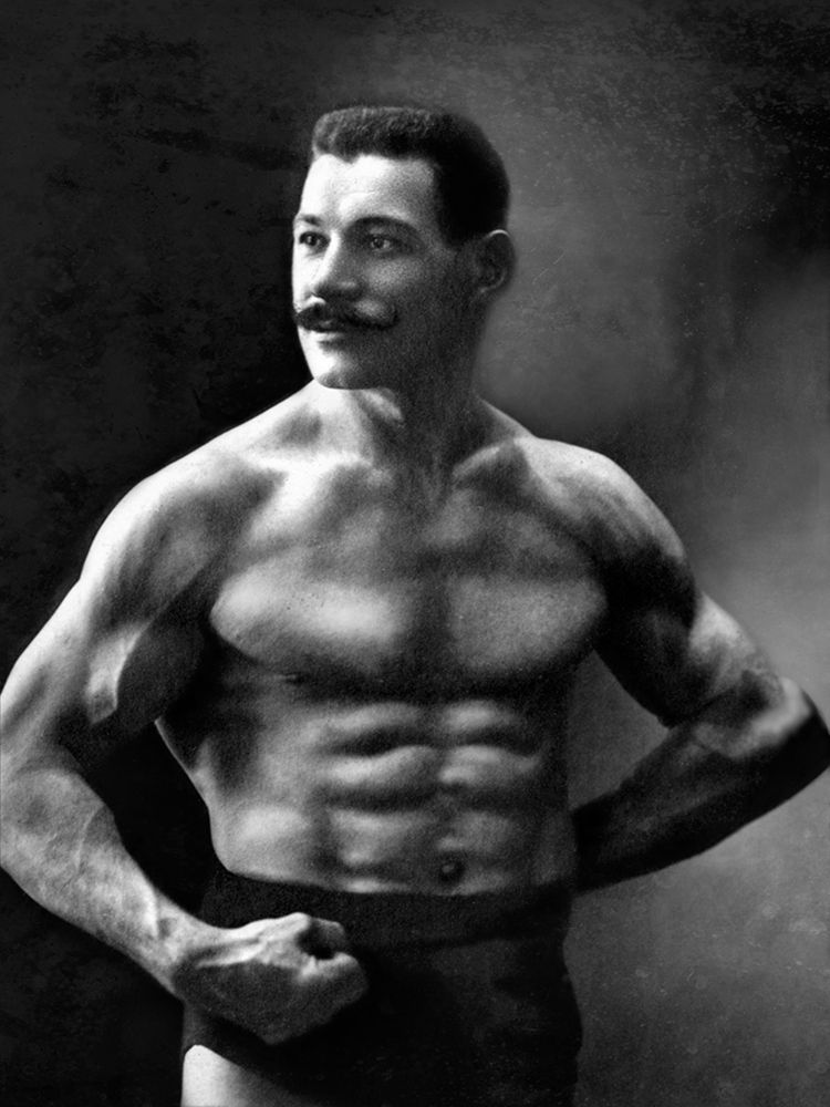Oscar the Russian Wrestler art print by Vintage Wrestler for $57.95 CAD