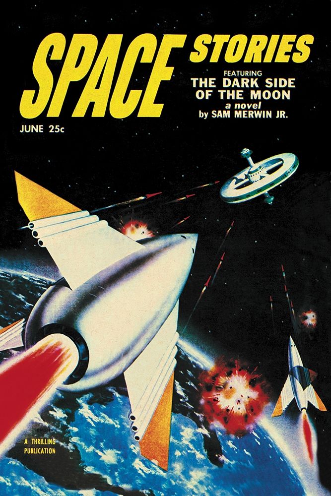 Space Stories: Assault on Space Lab art print by Retrosci-fi for $57.95 CAD