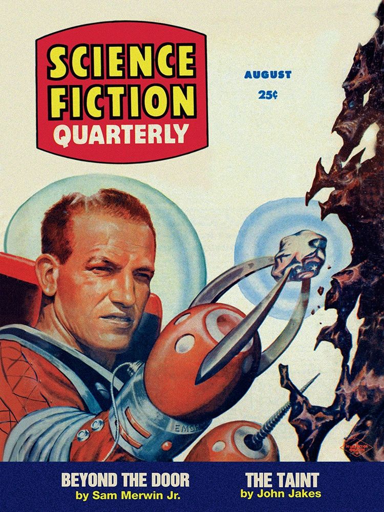 Science Fiction Quarterly: Astronaut Miner art print by Retrosci-fi for $57.95 CAD