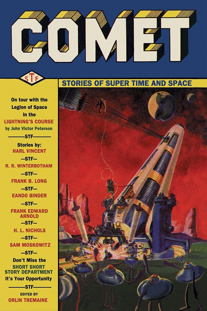 Comet: Giant Space Gun art print by Retrosci-fi for $57.95 CAD