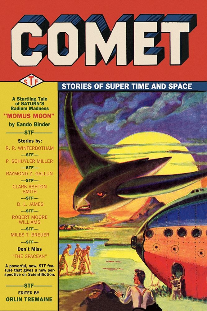 Comet: Bird Spaceship art print by Retrosci-fi for $57.95 CAD