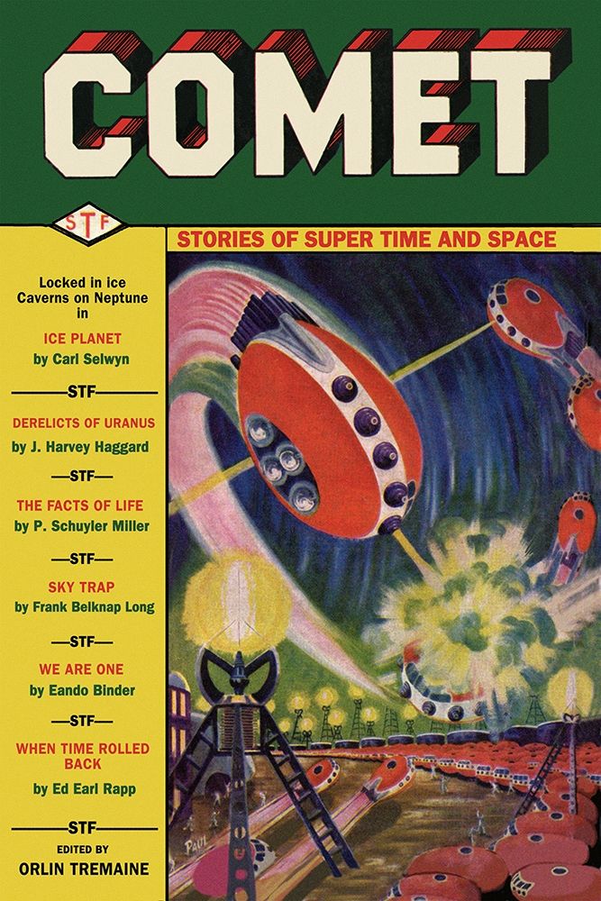 Comet: UFO Dogfight art print by Retrosci-fi for $57.95 CAD