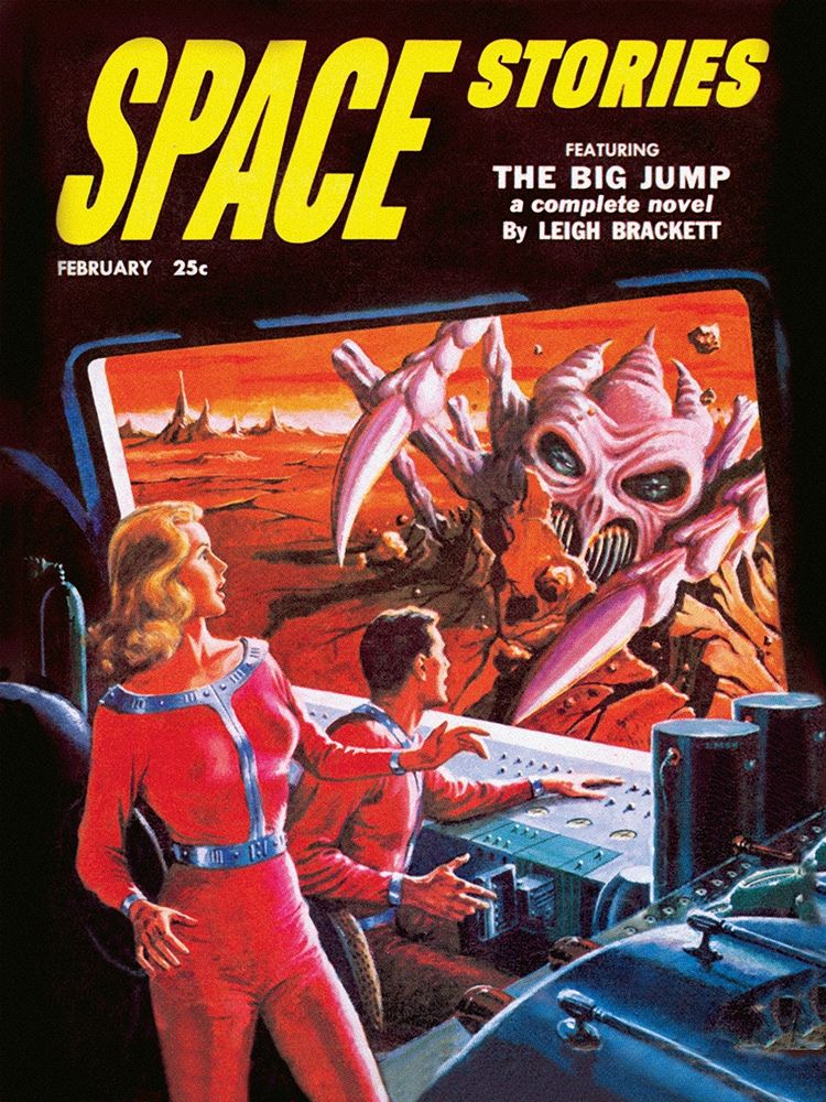 Space Stories: Space Monster Attack art print by Retrosci-fi for $57.95 CAD