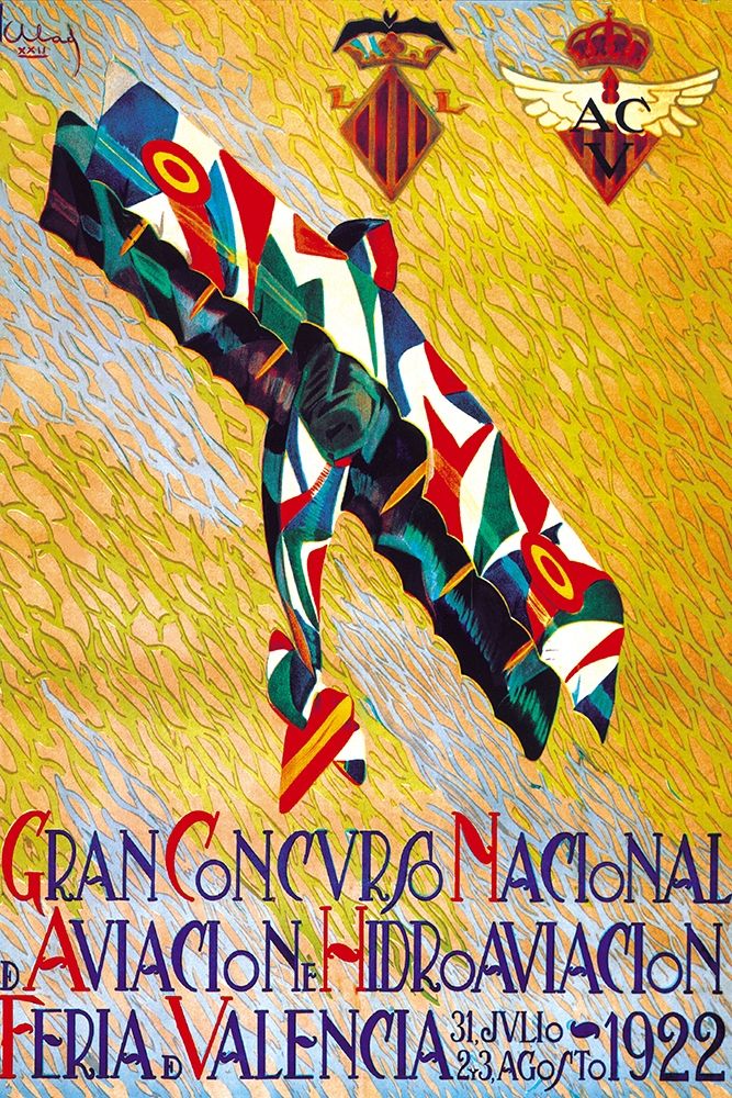 Gran Concurso Nacional de Aviacion y Hidroaviacion art print by Abad for $57.95 CAD
