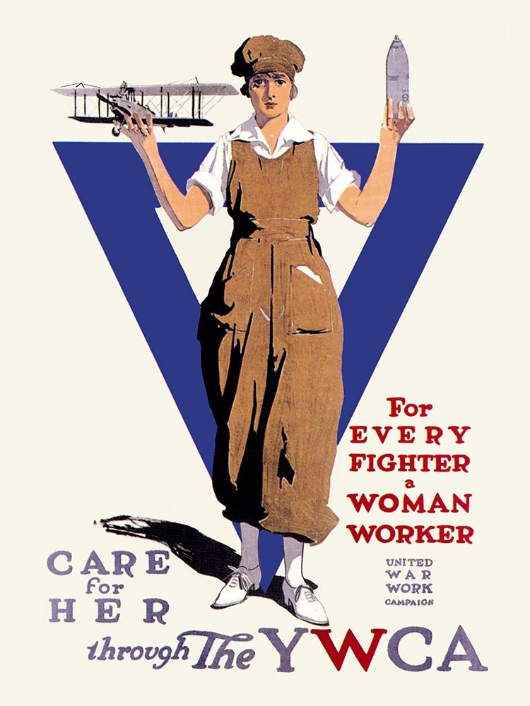 United War Work Campaign art print by Adolph Treidler for $57.95 CAD