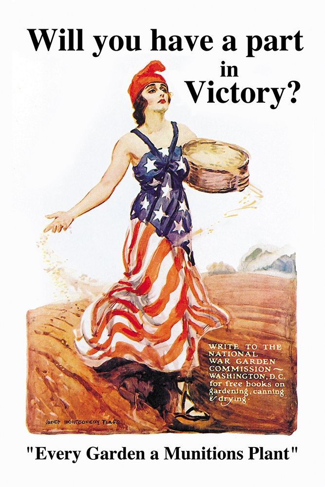 Will You Have a Part in Victory? art print by James M. Flagg for $57.95 CAD