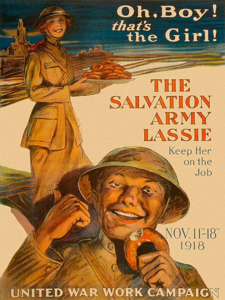 The Salvation Army Lassie art print by Unknown for $57.95 CAD