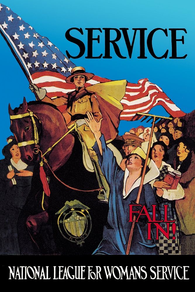 National League for Womans Service art print by Patterson for $57.95 CAD
