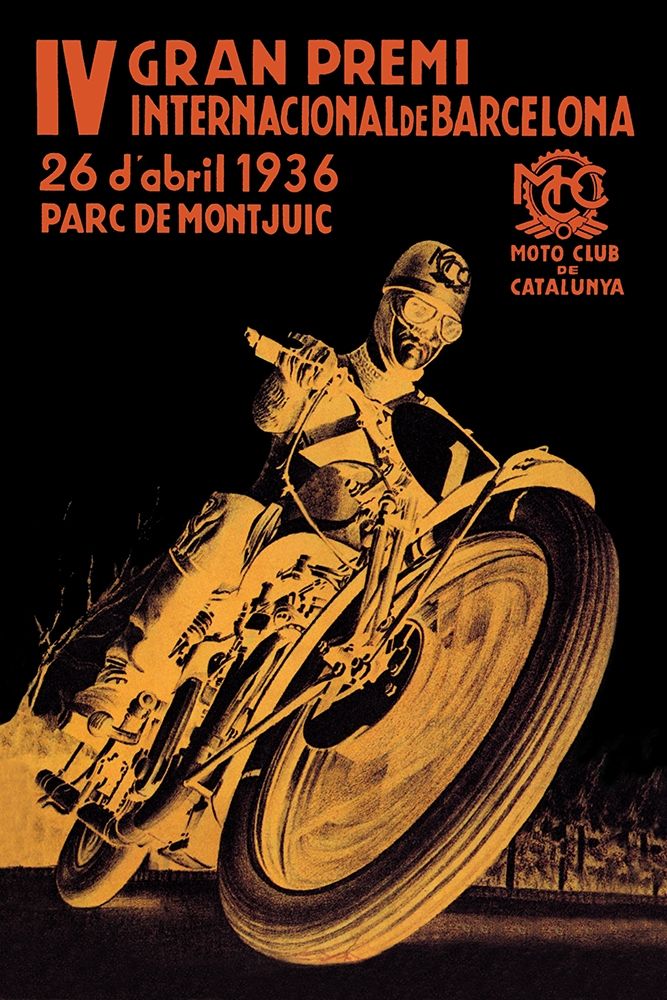 4th International Barcelona Grand Prix art print by Unknown for $57.95 CAD