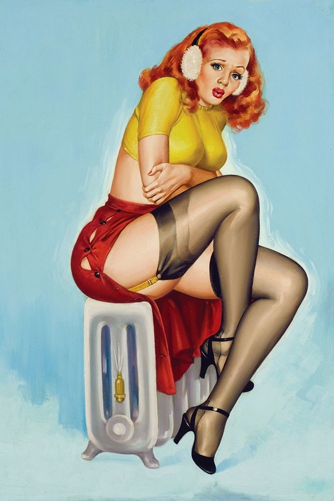 Flirt Magazine: Chilly art print by Peter Driben for $57.95 CAD