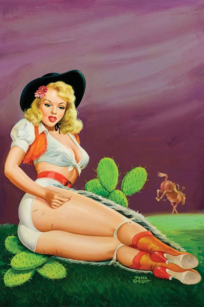 Flirt Magazine: Fallin on the Cactus art print by Peter Driben for $57.95 CAD
