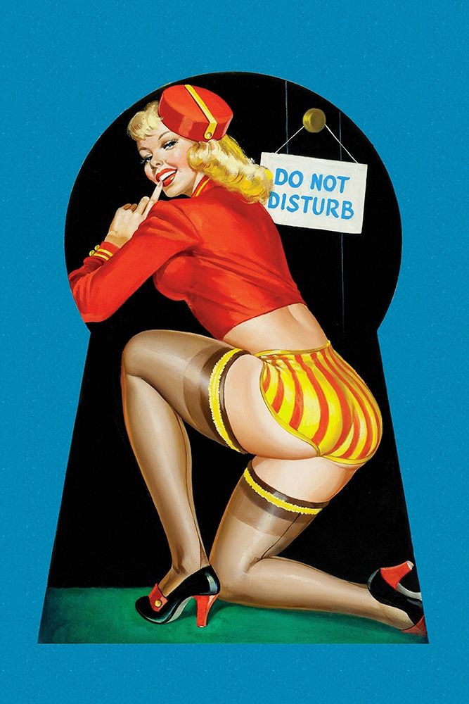 Whisper Magazine: Through the Keyhole art print by Peter Driben for $57.95 CAD