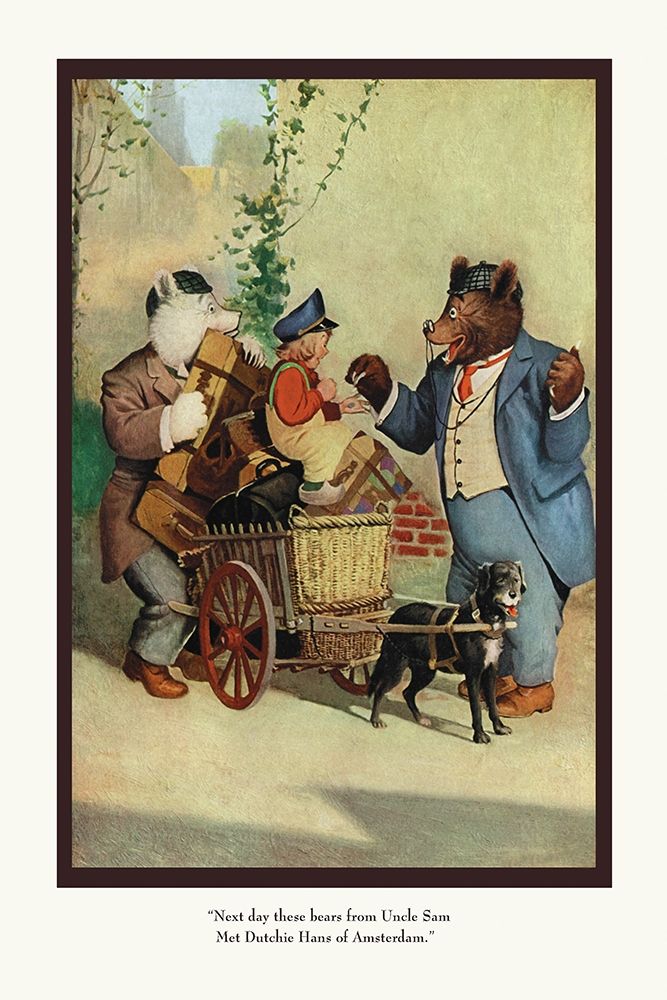 Teddy Roosevelts Bears: Dutchie Hans art print by R.K. Culver for $57.95 CAD