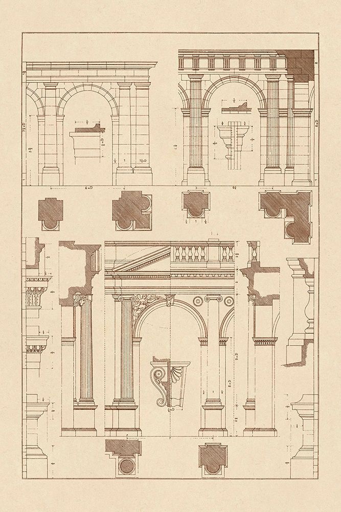 Arcades art print by J. Buhlmann for $57.95 CAD