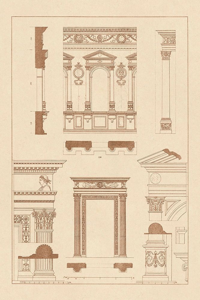 Window in the Cortile of Dodges Palace, Palazzo Vecchio, and Santa Croce art print by J. Buhlmann for $57.95 CAD