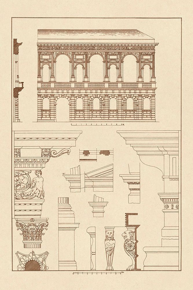 Palazzo Bevilacqua at Verona art print by J. Buhlmann for $57.95 CAD