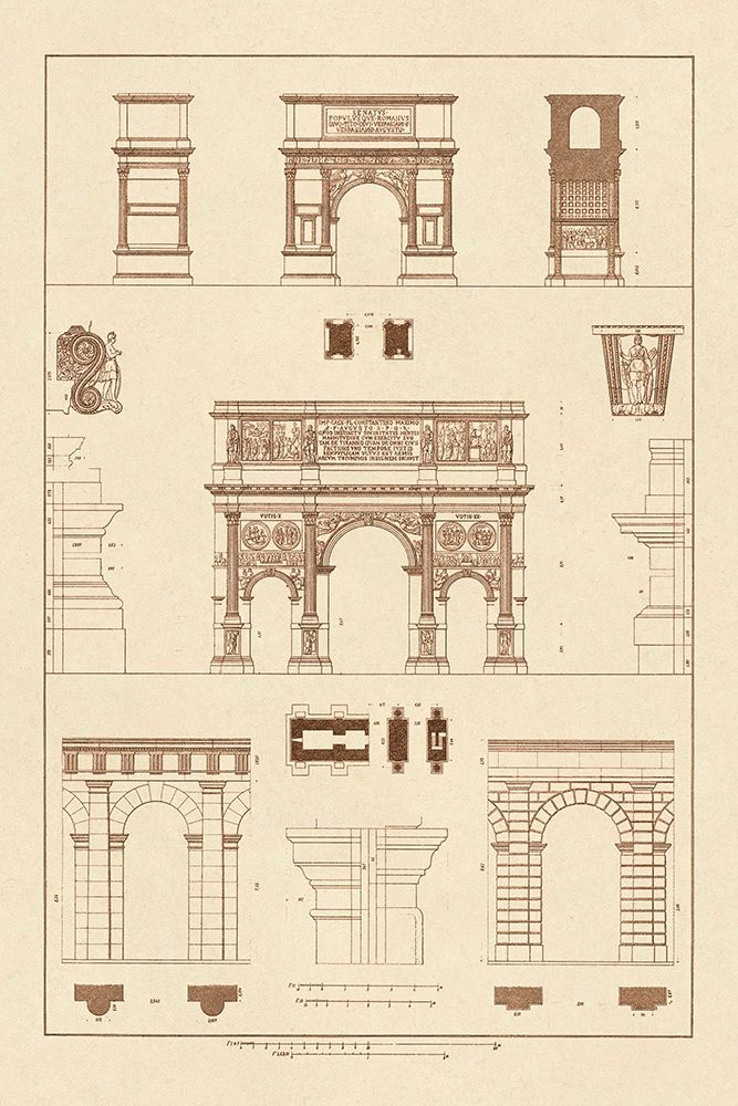 Arches and Arcades art print by J. Buhlmann for $57.95 CAD