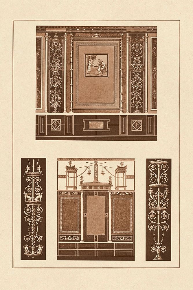 Ancient Wall Paintings art print by J. Buhlmann for $57.95 CAD