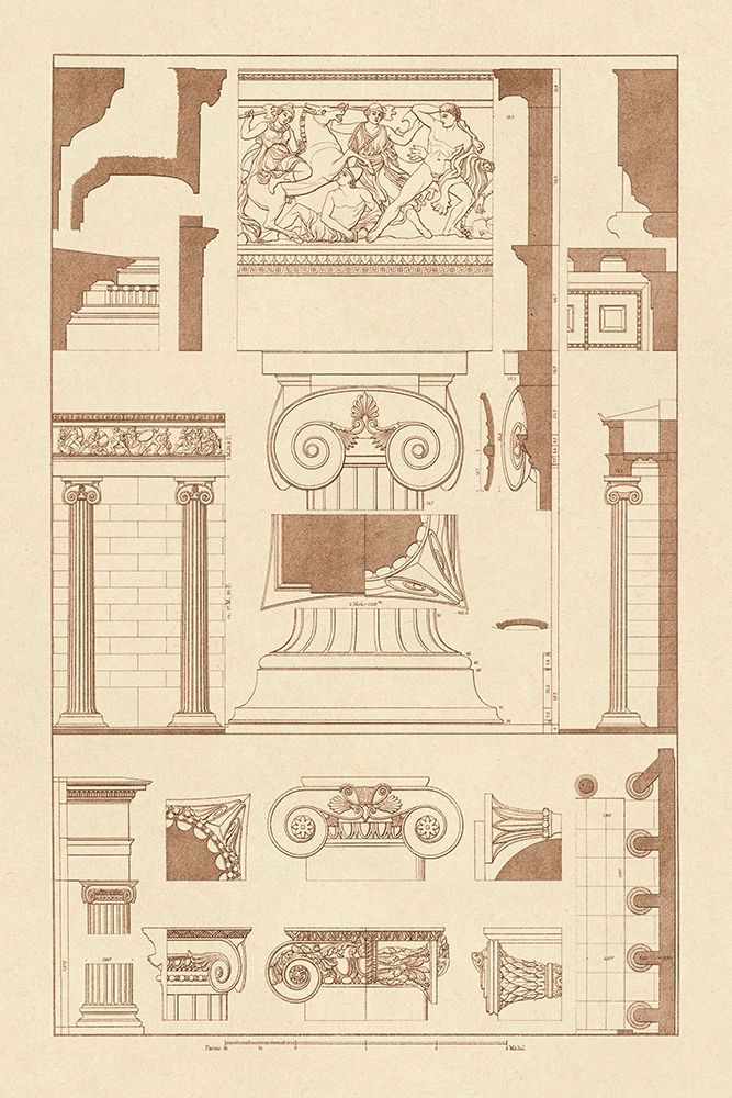 Ionic Capitals art print by J. Buhlmann for $57.95 CAD