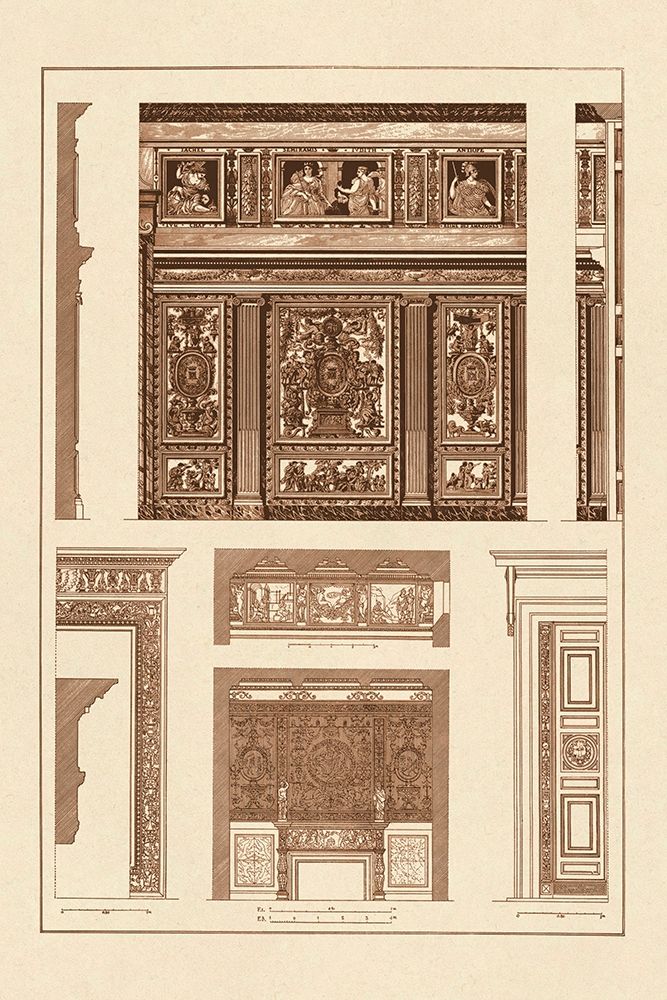 Wall Paintings and Decoration of the Renaissance art print by J. Buhlmann for $57.95 CAD