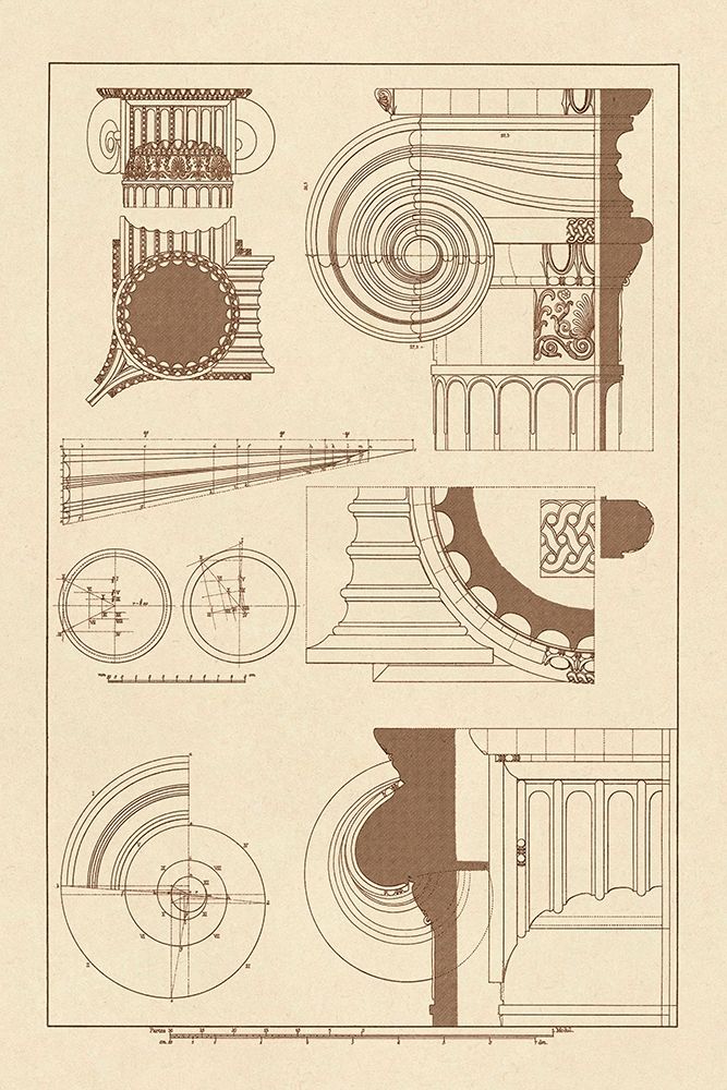 Capitals of the Erechtheum art print by J. Buhlmann for $57.95 CAD
