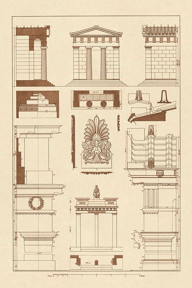 Temple of Diana, Monument of Thrasyllus art print by J. Buhlmann for $57.95 CAD