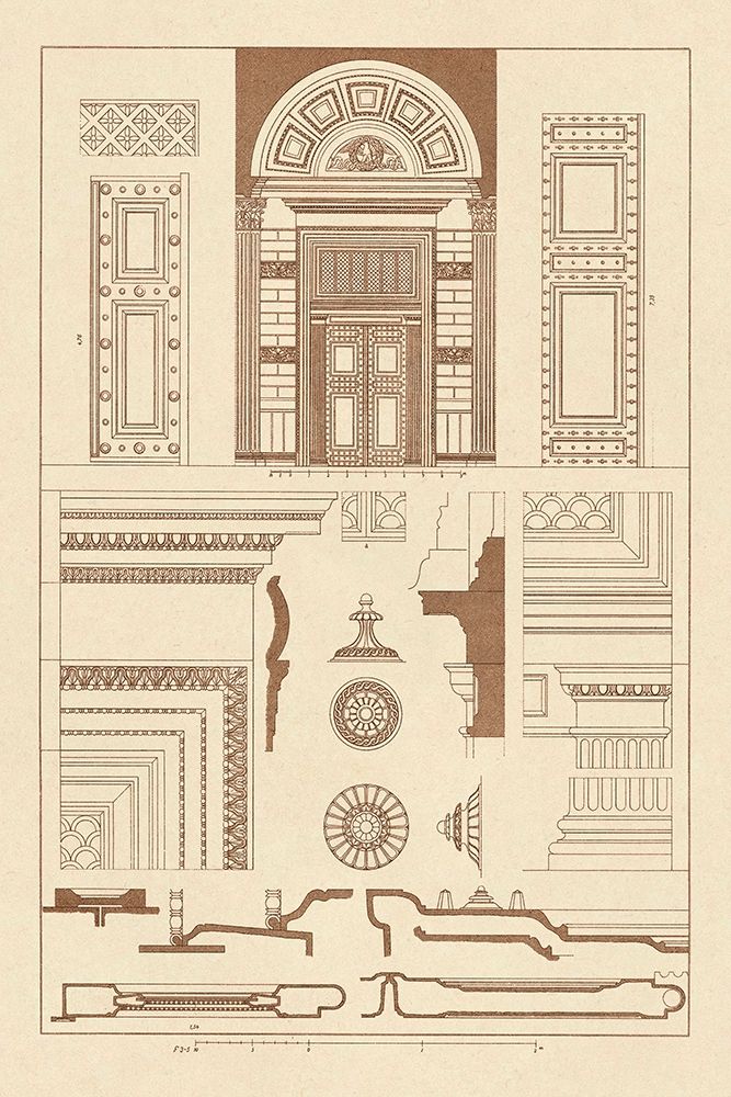 Doorway of the Pantheon at Rome art print by J. Buhlmann for $57.95 CAD