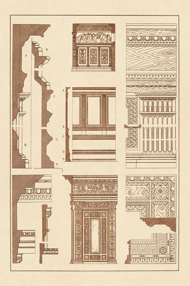 Wall Facing with Wood Paneling art print by J. Buhlmann for $57.95 CAD