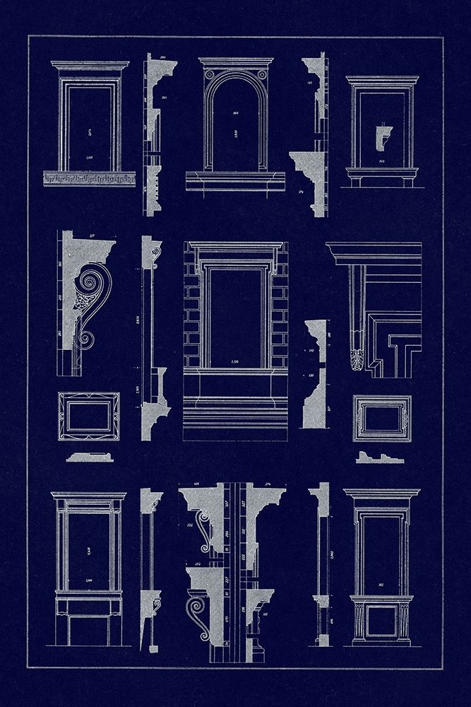 Widows of the Renaissance (Blueprint) art print by J. Buhlmann for $57.95 CAD