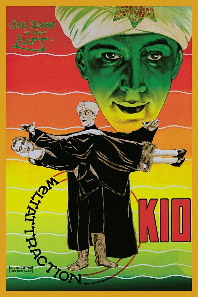 Magicians: Dame in der Luft: Weltattraction Kio art print by Unknown for $57.95 CAD
