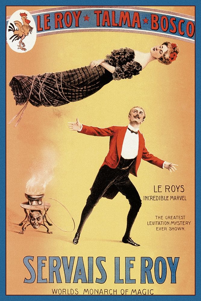 Magicians: Servais LeRoy: Worlds Monarch of Magic art print by Unknown for $57.95 CAD