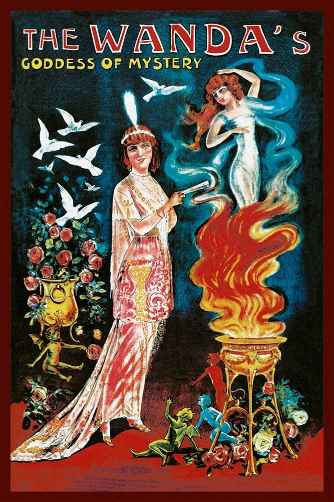 Magicians: Wandas Goddess of Mystery art print by Louis Galice for $57.95 CAD