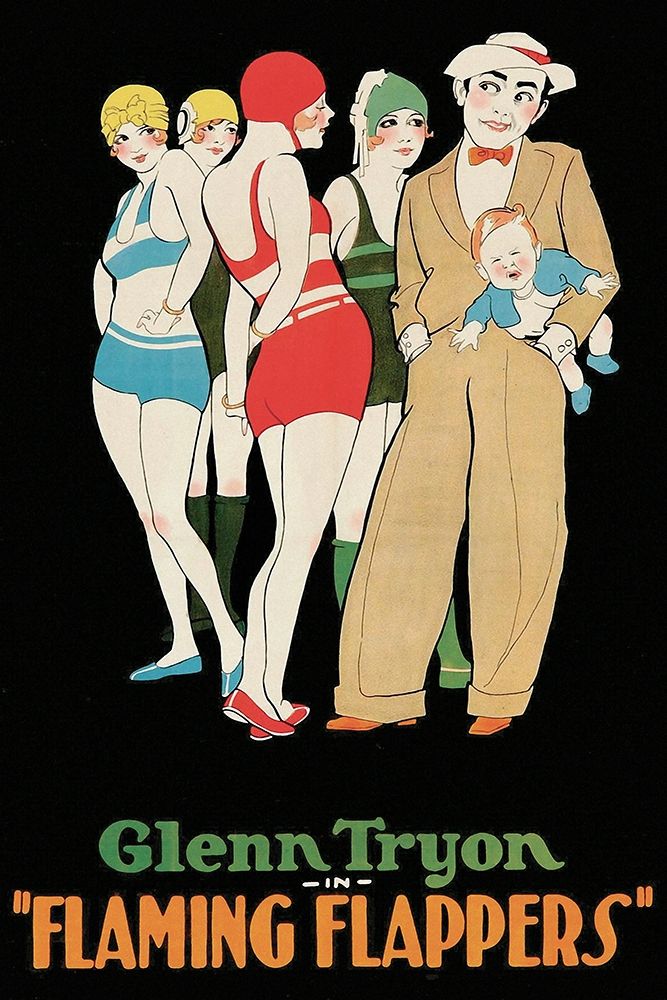 Vintage Film Posters: Flaming Flappers art print by Unknown for $57.95 CAD