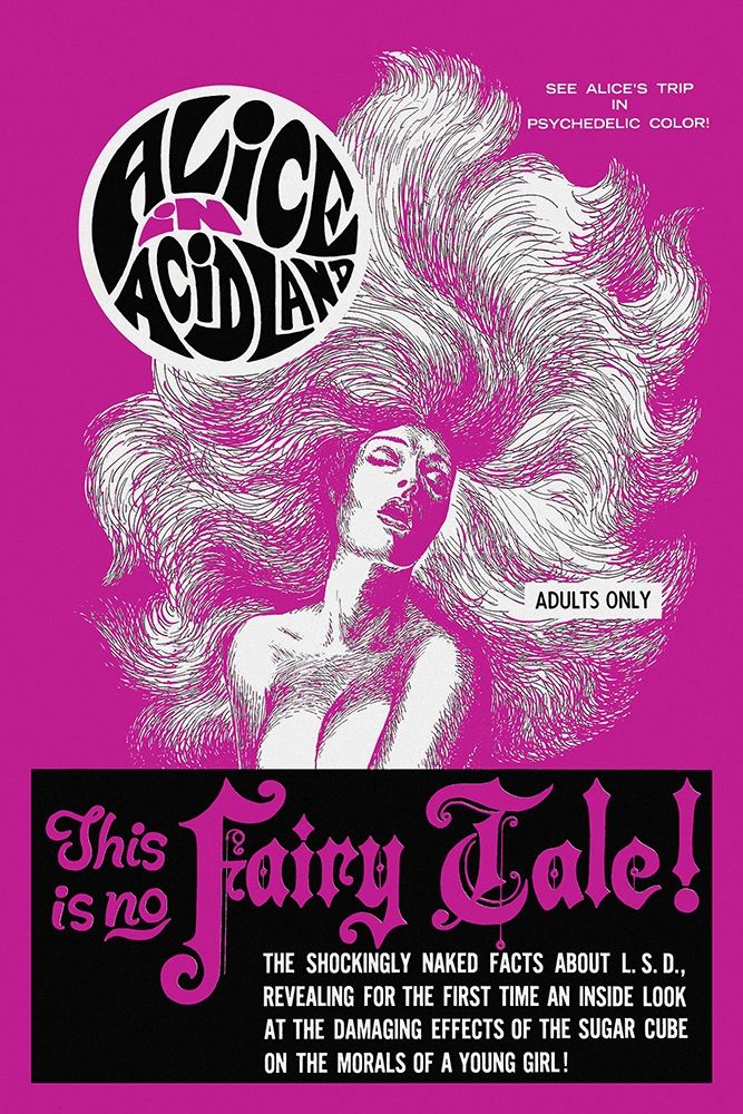 Vintage Vices: Alice in AcidLand art print by Vintage Vices for $57.95 CAD