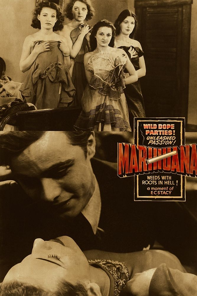 Vintage Vices: Wild Dope Parties! Marihuana. art print by Vintage Vices for $57.95 CAD