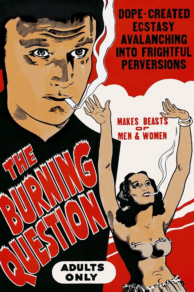 Vintage Vices: Bruning Question art print by Vintage Vices for $57.95 CAD