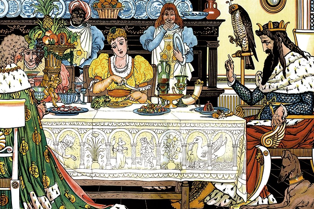Frog Prince Title Page art print by Walter Crane for $57.95 CAD