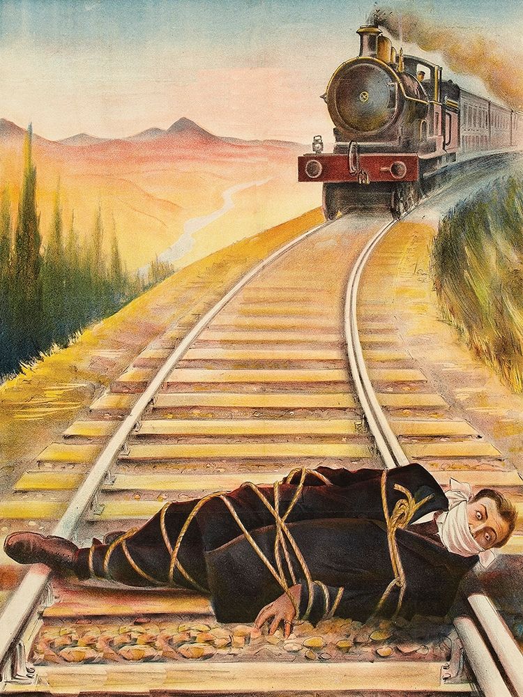 Vintage Westerns: Main de Fer art print by Unknown for $57.95 CAD