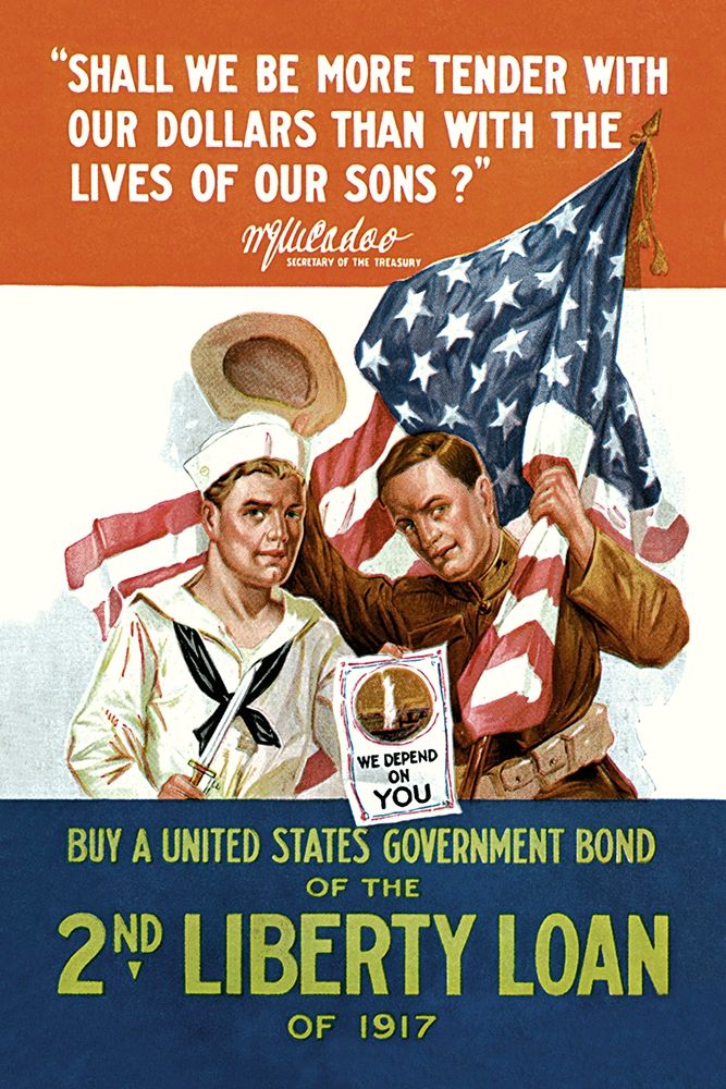 WWI: 2nd Liberty Loan art print by Unknown for $57.95 CAD