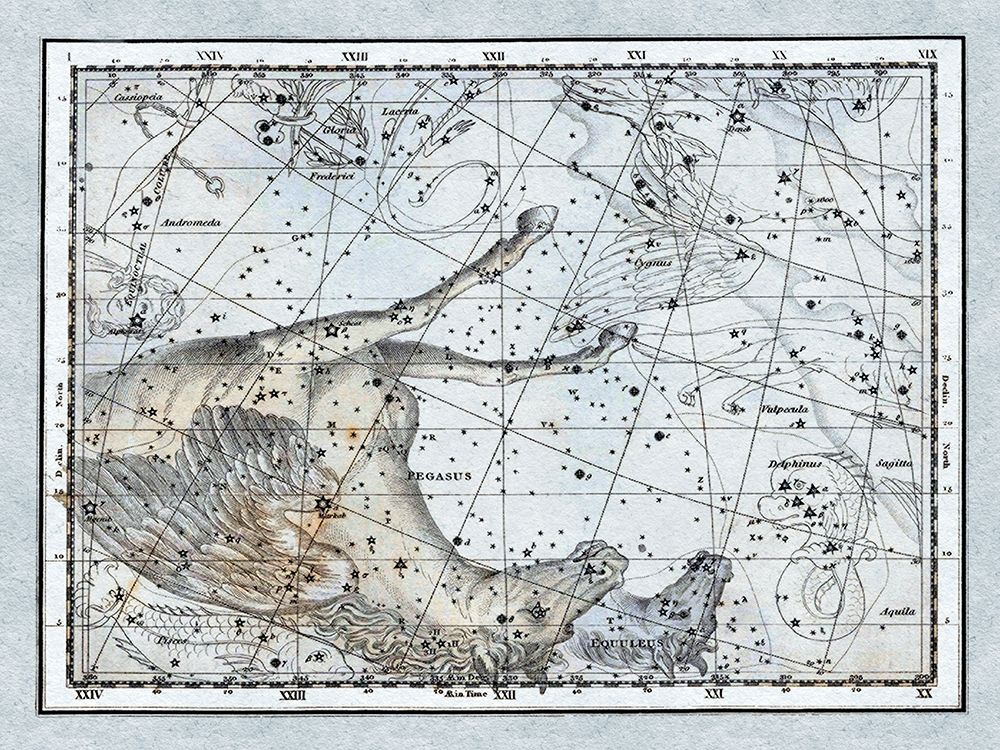 Maps of the Heavens: Pegasus the Horse art print by Alexander Jamieson for $57.95 CAD