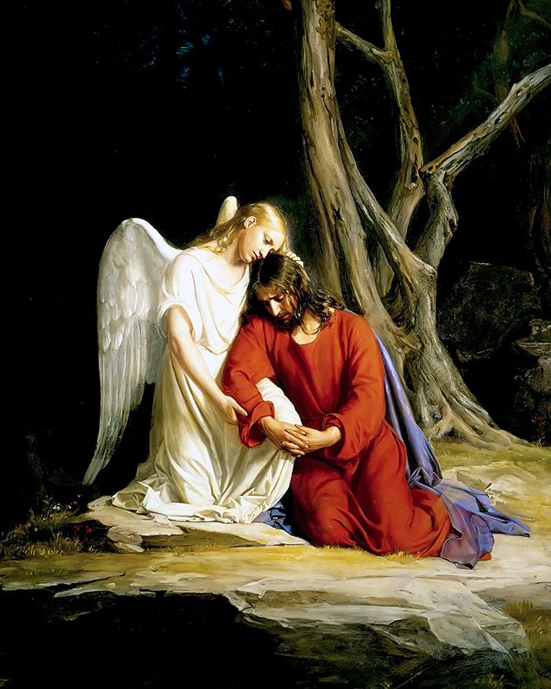 Agony in the Garden art print by Carl Bloch for $57.95 CAD