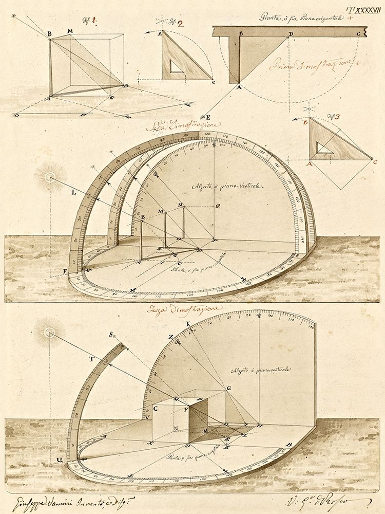 Plate 47 for Elements of Civil Architecture, ca. 1818-1850 art print by Giuseppe Vannini for $57.95 CAD